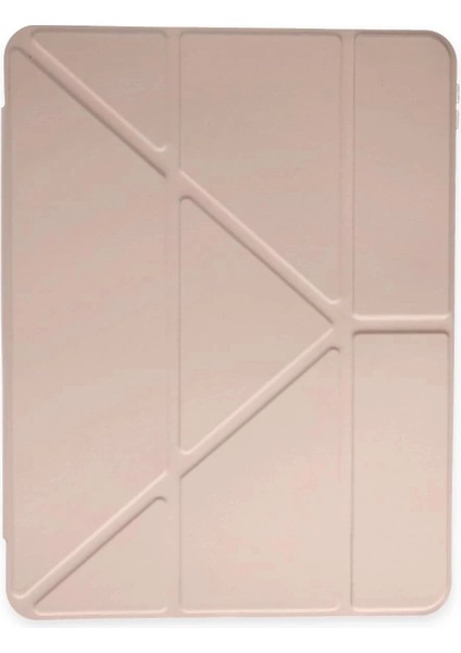 Bfs iPad 10.2 (8.nesil) Kılıf Kalemlikli Mars Tablet Kılıfı - Rose Gold modelleri