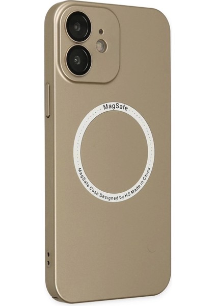 Bfs iPhone 12 Kılıf Jack Magneticsafe Lens Silikon - Gold fiyatları