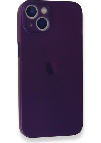 Bfs iPhone 14 Plus Kılıf Pp Ultra Ince Kapak - Mor modelleri