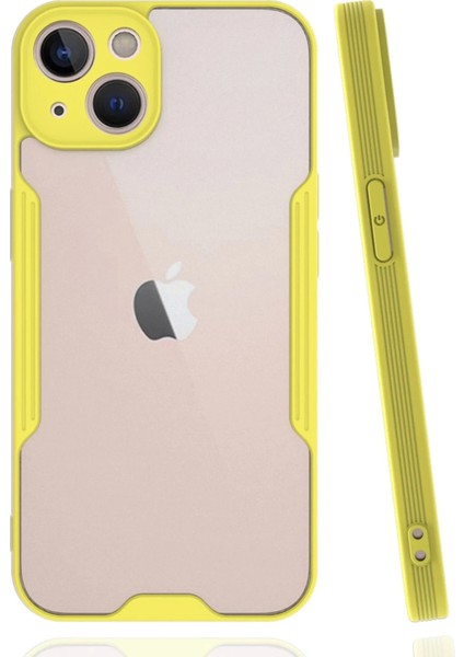 Bfs iPhone 14 Plus Kılıf Platin Silikon - Sarı