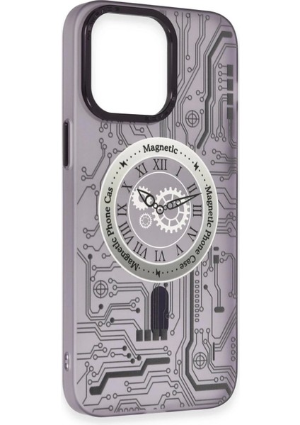 Bfs iPhone 14 Pro Max Kılıf Apollo Magneticsafe Desenli Kapak - Apollo Mor - 5 fırsatları