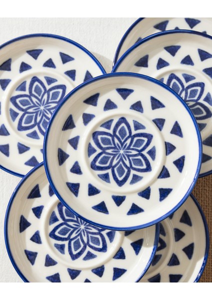 Grande Triangle 6'lı Çay Tabağı Seti fırsatları