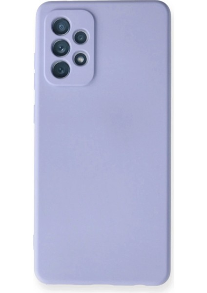 Bfs Samsung Galaxy A72 Kılıf Nano Içi Kadife Silikon - Lila