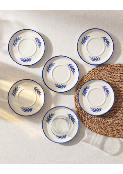 Grand Feuille 6 'lı Çay Tabağı Seti fiyatları