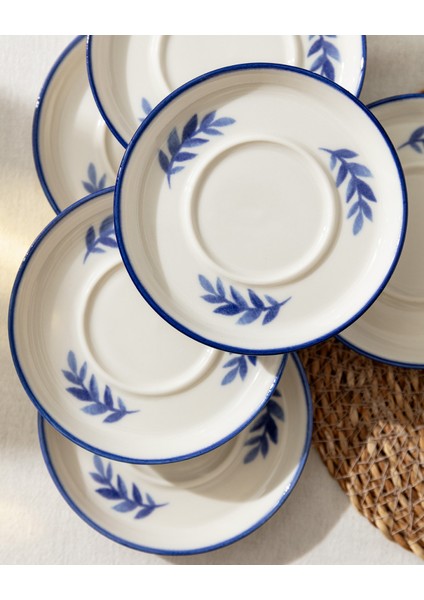 Grand Feuille 6 'lı Çay Tabağı Seti fırsatları