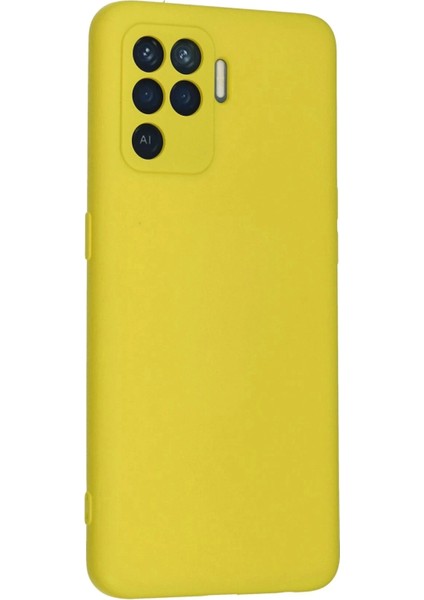 Bfs Oppo Reno 5 Lite Kılıf Nano Içi Kadife Silikon - Sarı fiyatları