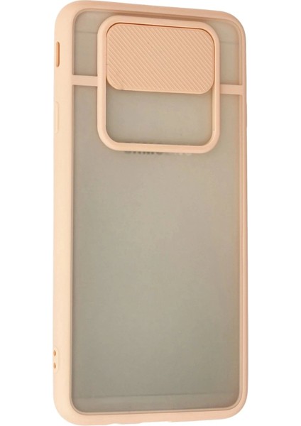 Bfs Samsung Galaxy J7 Prime Kılıf Palm Buzlu Kamera Sürgülü Silikon - Pembe modelleri