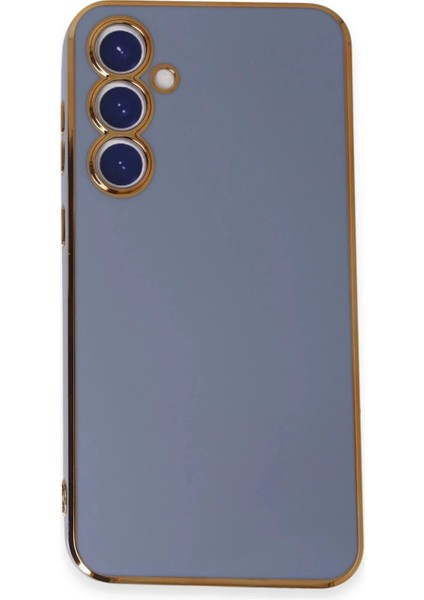 Bfs Samsung Galaxy S23 Fe Kılıf Volet Silikon - Mavi