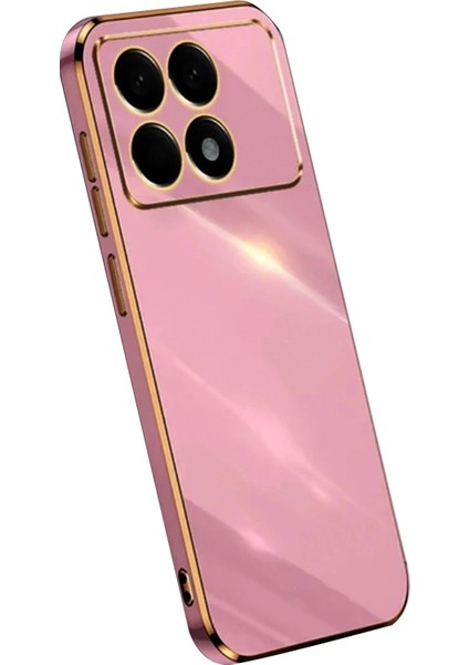 Bfs Xiaomi Poco X6 Pro Kılıf Volet Silikon - Mor