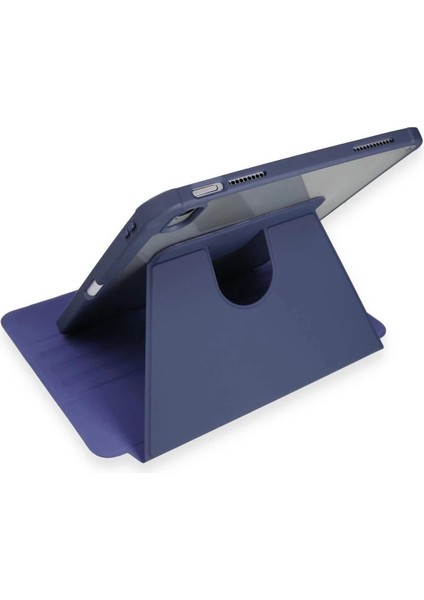iPad 10.2 (7.nesil) Kılıf Starling 360 Kalemlikli Tablet Kılıf - Lacivert