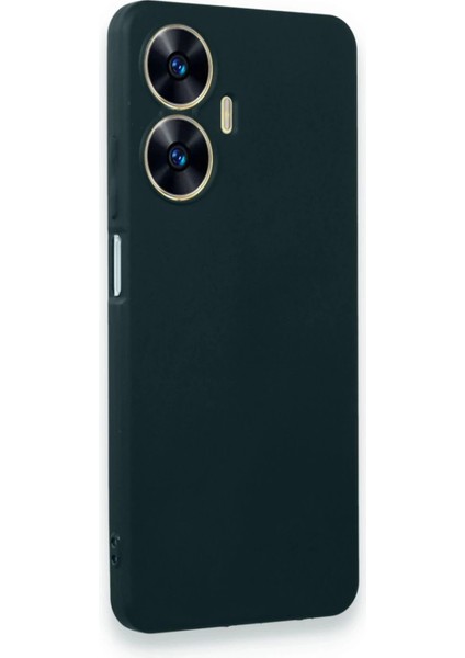 Bfs Realme C55 Kılıf First Silikon - Koyu Yeşil fiyatları
