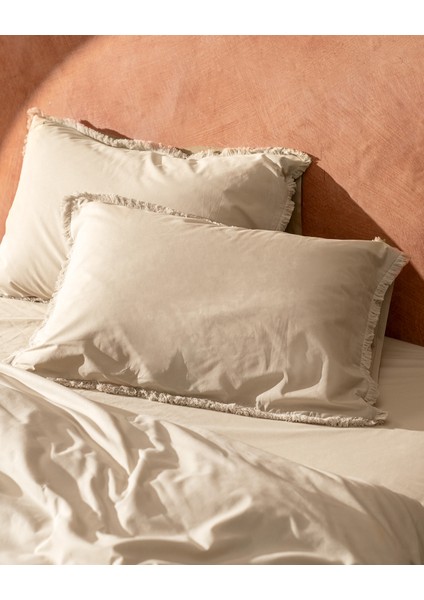 Sona King Size Püsküllü Nevresim Takımı