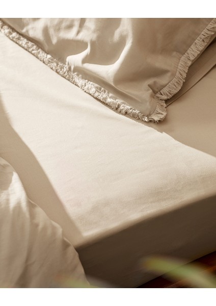 Sona King Size Püsküllü Nevresim Takımı