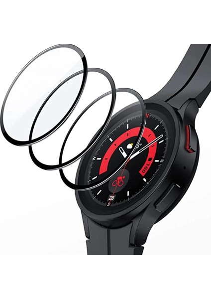 Bfs Samsung Galaxy Watch 4 42MM Polymer Nano Ekran Koruyucu - Şeffaf