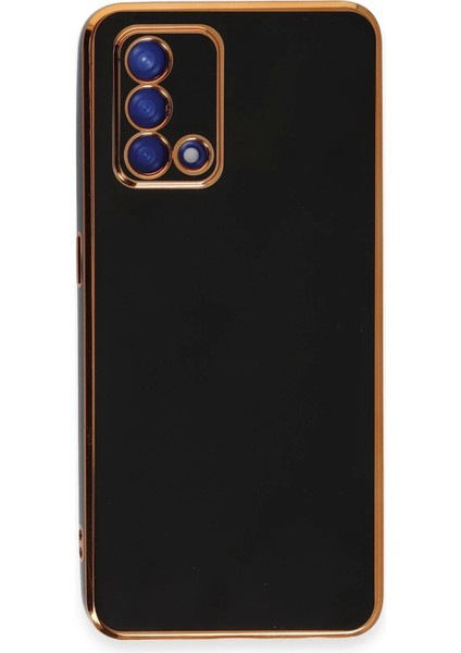Bfs Oppo A74 4g Kılıf Volet Silikon - Siyah