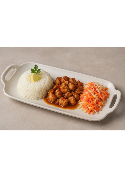 6'lı Beyaz Tabak Seti, 30X14 Cm, Şık ve Kullanışlı Yemek Servisi. indirimleri