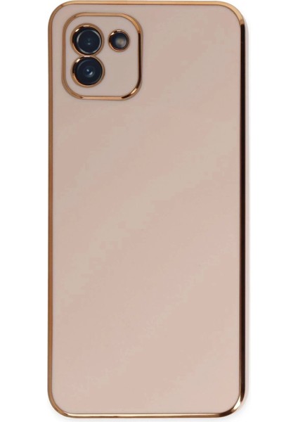 Bfs Samsung Galaxy A03 Kılıf Volet Silikon - Pembe fiyatları
