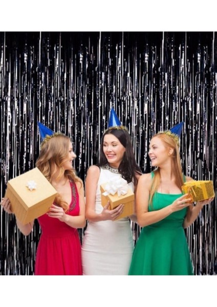 Metalik Kendinden Yapışkanlı Siyah Arka Fon Perdesi, Kapı ve Duvar Dekoru fiyatları