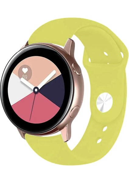 Watch 20MM Klasik Kordon - Sarı
