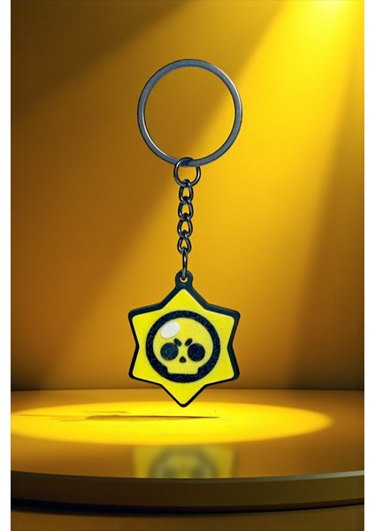 Brawl Stars Yıldız Anahtarlık