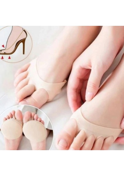 1 Çift Parmak Geçmeli Ayak Altı Destek Pedi Taban Nasır Önleyici 9 cm indirimleri