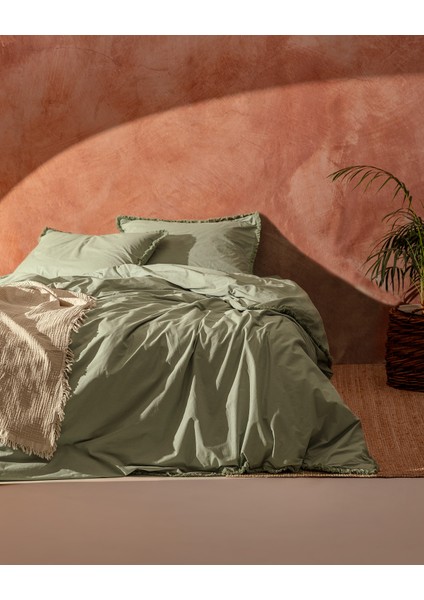 Sona Tek Kişilik Püsküllü Nevresim Takımı