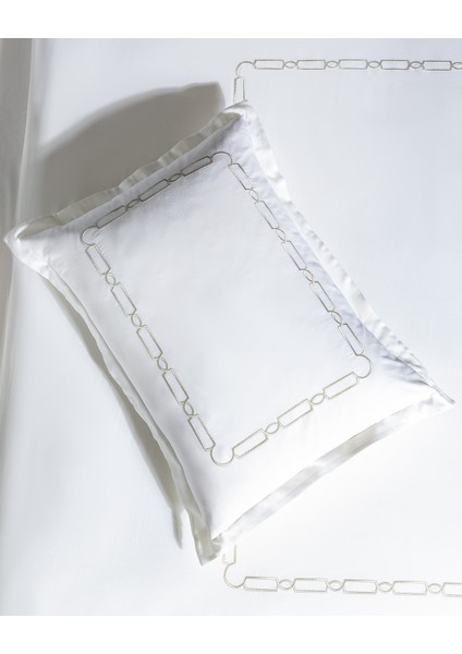 Lis King Size Nakışlı Nevresim Takımı - Saten - Yat Koleksiyon fırsatları