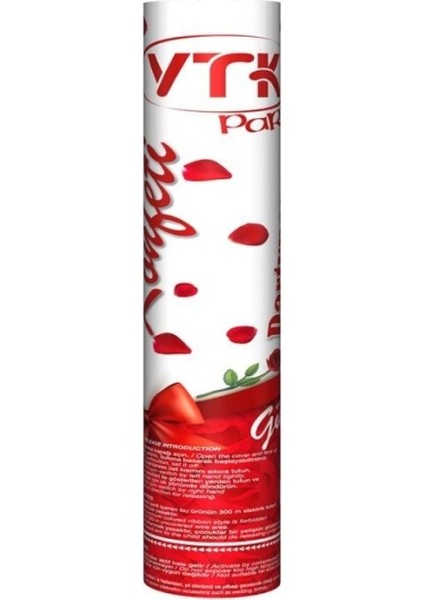 Güllü Konfeti Balonu 40CM, Renkli, Etkileyici Süsleme Malzemesi