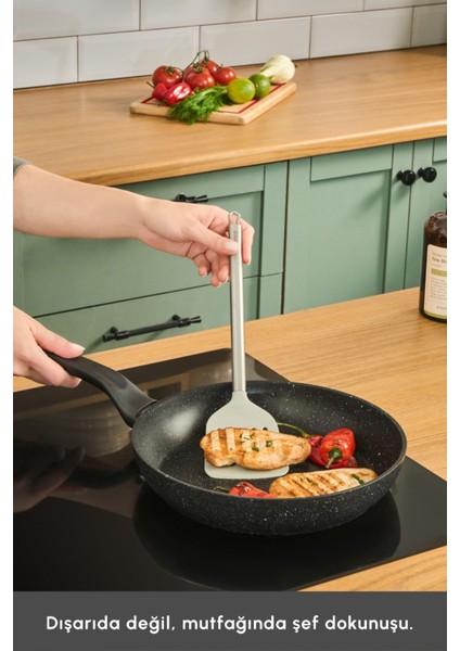 7 Parça Yapışmaz Tencere ve Tava Seti Siyah, Dayanıklı ve Şık Mutfak Takımı fırsatları