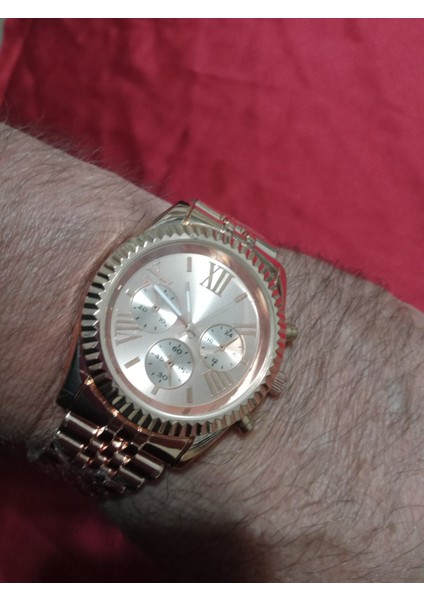 Çelik Kordon Erkek Kol Saati- Rose Renk Kasa - Rose Rose Kordon - Roma Rakamlı Detay 6082 fiyatları