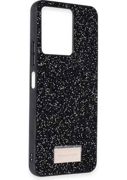 Onegif Xiaomi Redmi 13C Bright Simli Kapak - Siyah fiyatları
