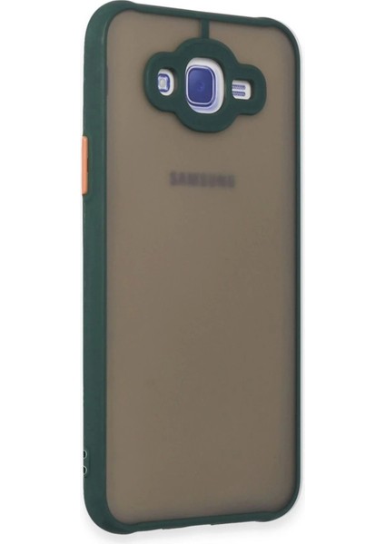 Samsung Galaxy J7 Kılıf Montreal Silikon Kapak - Yeşil fiyatları