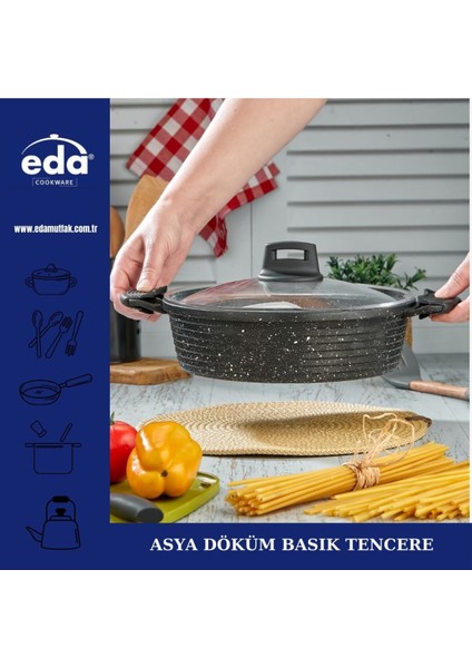 26 No Döküm Pilavlık Tencere, Dayanıklı ve Şık Mutfak Gereci