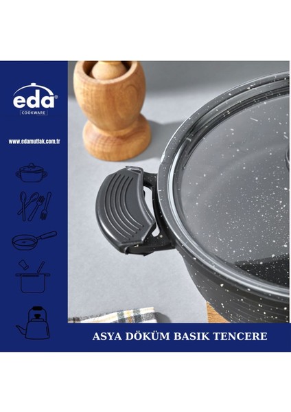 26 No Döküm Pilavlık Tencere, Dayanıklı ve Şık Mutfak Gereci