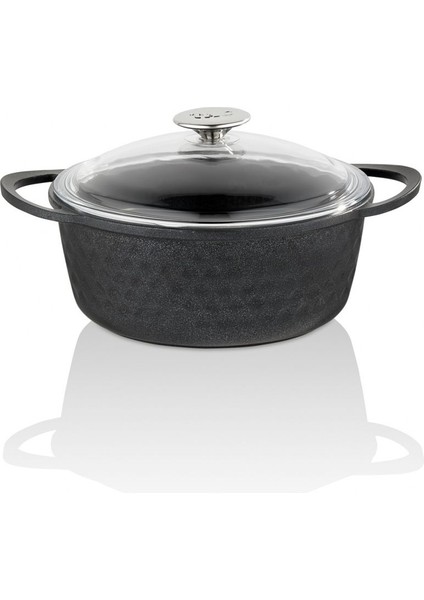 7 Parça Döküm Tencere Seti, Siyah, Dayanıklı ve Şık Tasarım indirimleri