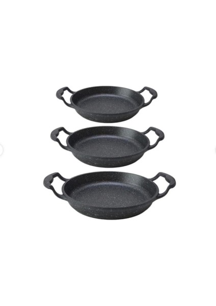 Nso 3'lü Sahan Seti, Şık ve Kullanışlı Mutfak Gereçleri Paketi modelleri