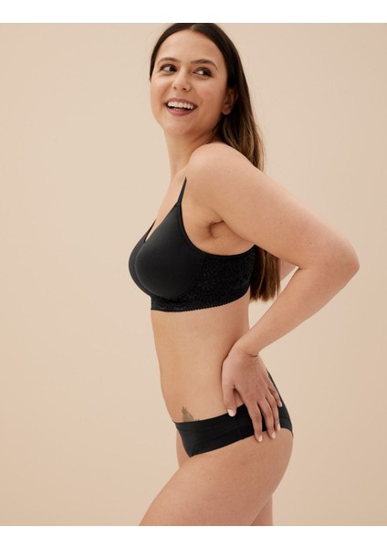 Body Soft: Dantel Detaylı Balensiz Pamuklu Ameliyat Sonrası Sütyeni fiyatları