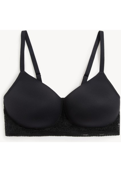 Body Soft: Dantel Detaylı Balensiz Pamuklu Ameliyat Sonrası Sütyeni fırsatları