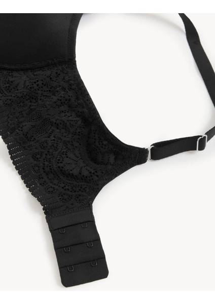 Body Soft: Dantel Detaylı Balensiz Pamuklu Ameliyat Sonrası Sütyeni