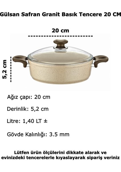 Bordo Granit Basık Tencere 20 Cm, Dayanıklı ve Şık Mutfak Gereci fiyatları