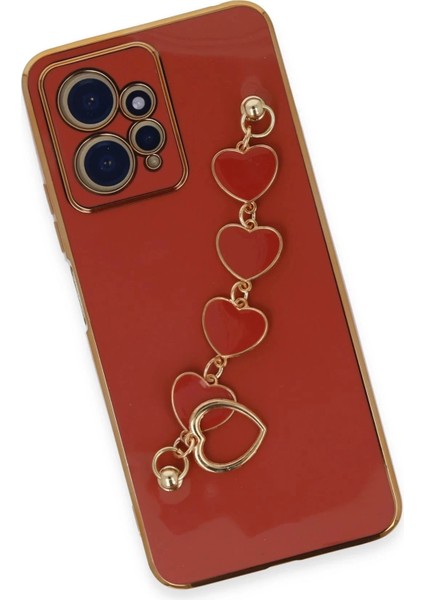 Xiaomi Redmi Note 12 4g Kılıf Esila Silikon - Kırmızı fırsatları