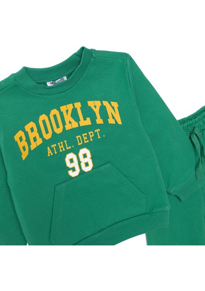 Erkek Bebek Eşofman Takım Bisiklet Yaka Uzun Kol modelleri