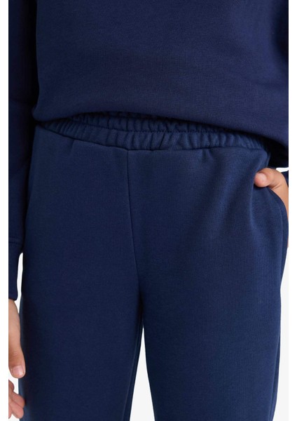 Kız Çocuk Standart Fit Basic Düz Beli Lastikli Okul Jogger Eşofman Altı Y1226A625AU indirimleri