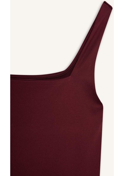 Kare Yaka Basic Düz Çıtçıtlı Body F8245AX25HS