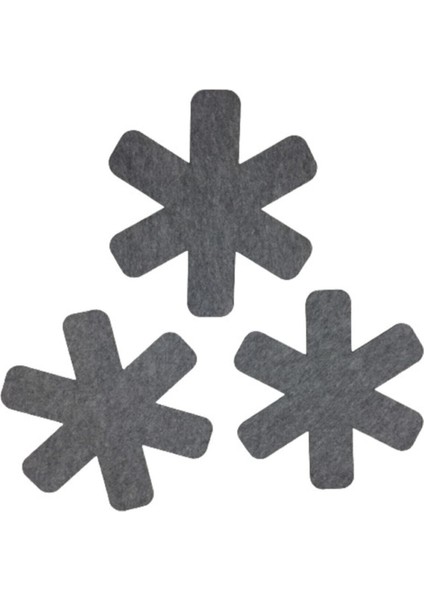 3'lü Renkli Tencere ve Tava Koruyucu Keçe Seti fiyatları