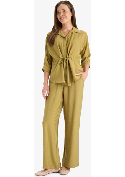 Straight Fit Geniş Paça Pantolon F3420AX25AU fiyatları