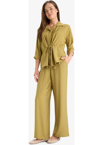 Straight Fit Geniş Paça Pantolon F3420AX25AU fırsatları