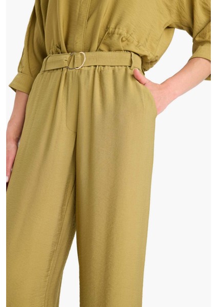 Straight Fit Geniş Paça Pantolon F3420AX25AU