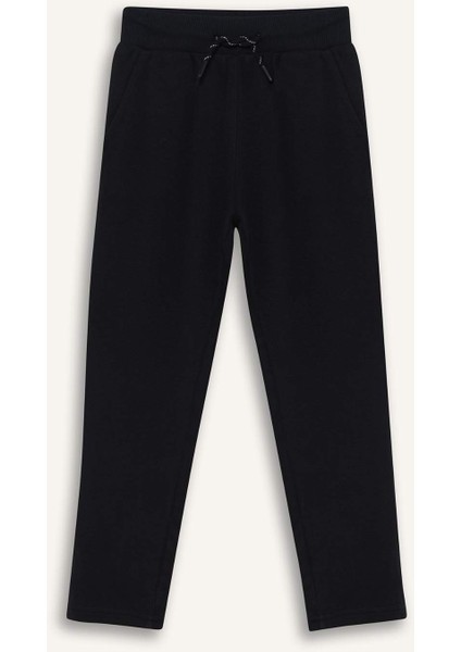 Erkek Çocuk Beli Lastikli Düz Paça Basic Düz Eşofman Altı X6955A625AU