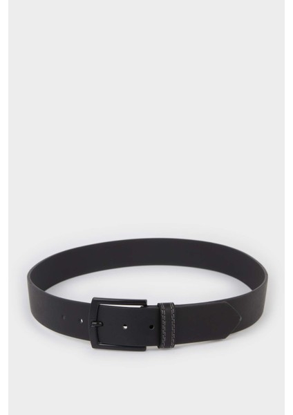 Erkek Dikdörtgen Toka Suni Deri Günlük Kemer F6804AXNS modelleri